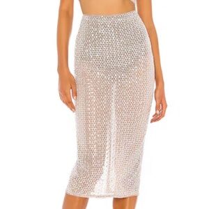 Camelia Coelho Sequin Skirt